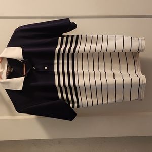 Brooks Brothers Polo Striped Navy Shirt